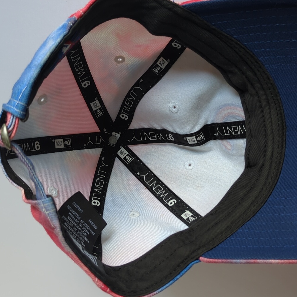 New Era 9twenty Chicago Cubs MLB Color Disturb Tie Dye Snapback Cap One Size Adj - Picture 7 of 10